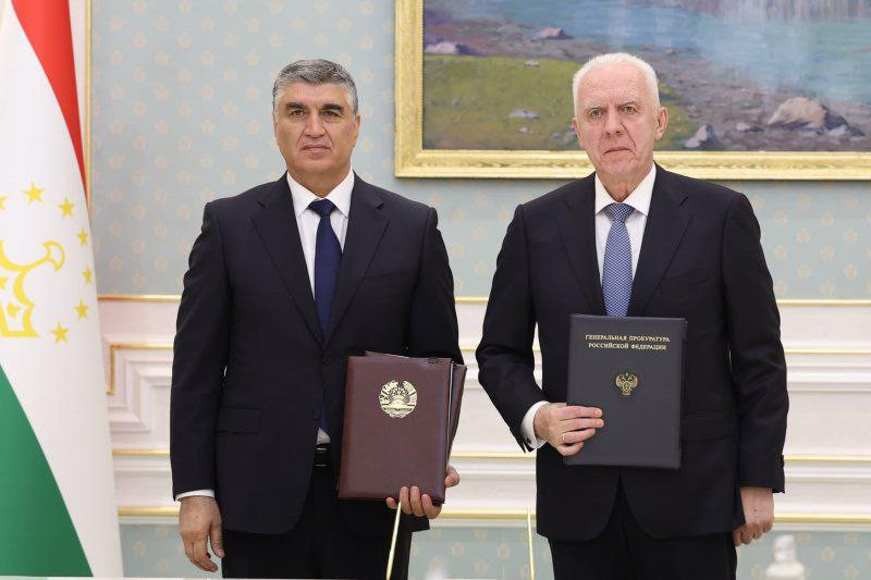 Генпрокуроры Таджикистана и России подписали два соглашения. О чем они?