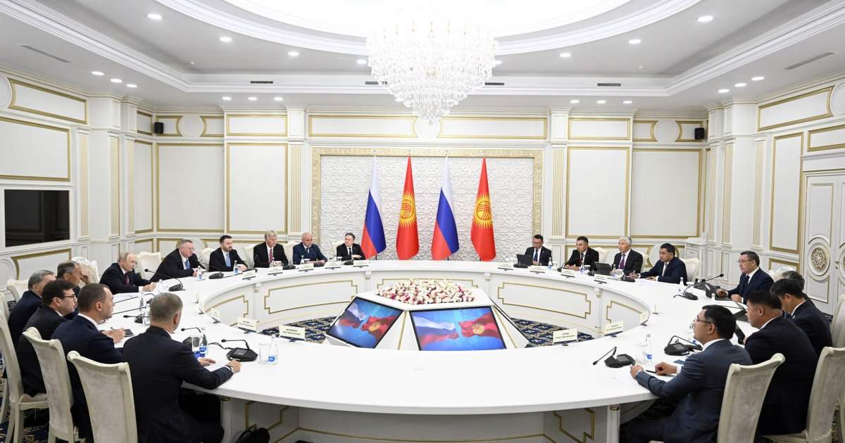 Путин отметил результаты председательства Кыргызстана в ШОС